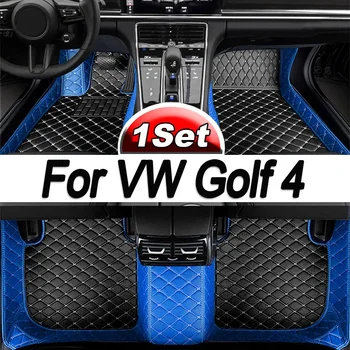 Автомобильные коврики для VW Golf 4 MK4 1998 ~ 2003 Центр ДропШиппинга Авто Аксессуары для интерьера Кожаные Ковры Коврики для ног