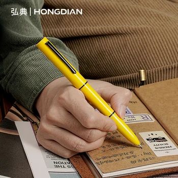 Перьевая ручка LT Hongdian C1, Наконечник EF/F, Канцелярские принадлежности для бизнеса, Школьные принадлежности, подарок