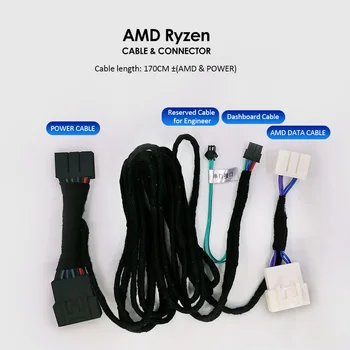 Жгут проводов AMD / Intel только для HUD-дисплея Vjoycar YS1 YS1-Pro для аксессуаров Tesla Model 3 Model Y