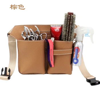 Профессиональная сумка для парикмахерских ножниц, зажим для ножниц из искусственной кожи, сумки для стрижки, парикмахерский чехол-кобура, чехол для ремня, сумка для инструментов
