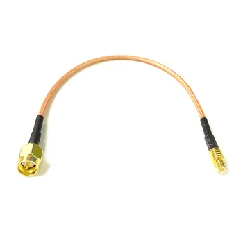 Новый модемный коаксиальный кабель SMA штекер MCX Прямой разъем RG316 15 см 6-дюймовый адаптер с косичкой