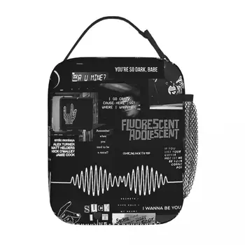 Band Death Ramps Изолированная сумка для ланча Arctic Monkey, пакеты для пищевых контейнеров, Герметичный холодильник, Термальные ланч-боксы для путешествий