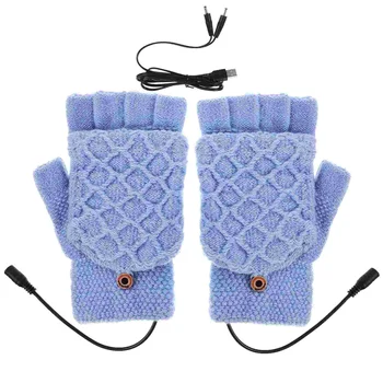 1 пара зимних тепловых перчаток, спортивная грелка для рук, зимние перчатки для обогрева, теплые перчатки для верховой езды