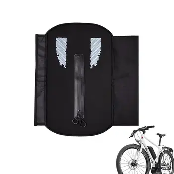 Сумка для аккумулятора Ebike, водонепроницаемые велосипедные чехлы для Ebikes со светоотражающими полосками, Пылезащитная сумка для аккумулятора, защита от грязи, хранение Ebike