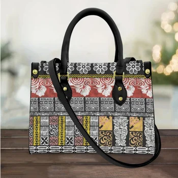 Женская сумка через плечо от FORUDESIGNS, сумки с винтажным племенным рисунком, роскошные сумки для рук, женская кожаная сумка-тоут через плечо