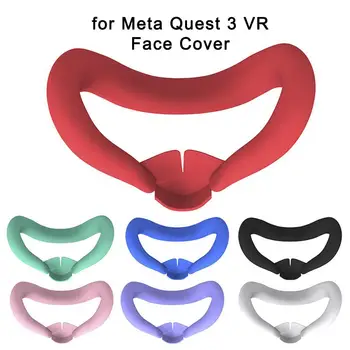 Для meta quest 3 силиконовая маска для глаз, маска для переносицы, защита от пота, пылезащитная Сменная накладка для лица, аксессуары для виртуальной реальности