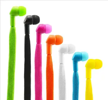 Универсальные обычные пластиковые наушники на шнурках 3,5 мм стерео наушники-вкладыши разных цветов для всех мобильных телефонов