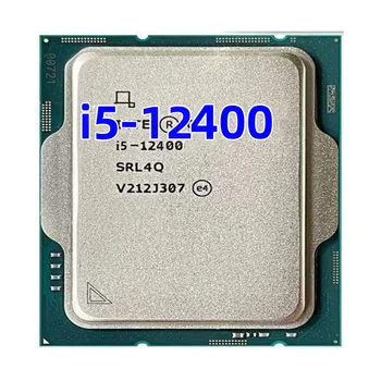 Core i5-12400F i5 12400 F 2,5 ГГц 6-ядерный 12-потоковый процессор LGA 1700 L3 = 18 М 65 Вт