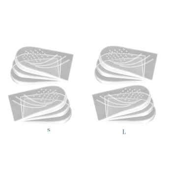 Регулируемые 3-слойные стельки, увеличивающие высоту, регулируемые ножки в стиле XO Для уменьшения разницы в длине ног