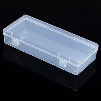 Прозрачный пластик 8 размеров, Органайзер для ювелирных изделий, контейнер для бриллиантов, коробка для хранения поделок, держатель для бусин, принадлежности для хранения таблеток