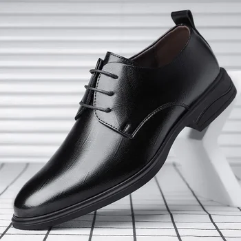 Мужская повседневная кожаная обувь Dr. Boots с низким берцем, мужская обувь из мягкой кожи в британском стиле, осенняя рабочая одежда, ботинки Martin