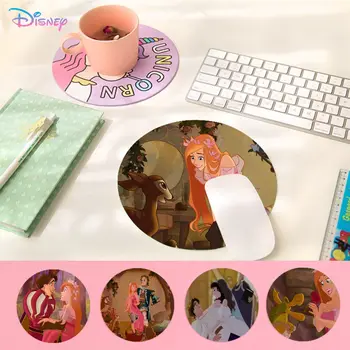 Disney Enchanted Mousepad Маленькая Круглая Скоростная версия Игровой компьютерной клавиатуры Коврик для офисного стола Коврик для мыши для ПК Ноутбука Настольный коврик