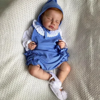 Возрожденный ребенок Силиконовое мягкое тело 48 см Кукла для мальчика реалистичная новорожденная кукла Гибкий 3D тон кожи с венами премиальные игрушки для девочки