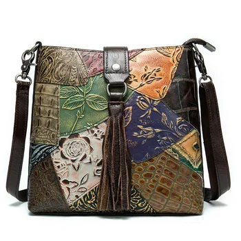 Модная женская сумка через плечо из натуральной кожи, женская сумка-мессенджер, женские сумки, Дизайнерская сумка высокого качества