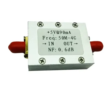 Радиочастотный усилитель Малошумящий радиомодуль усилителя радиолюбителей LNA 50M-4GHz NF = 0.6dB RF FM HF VHF/UHF радиолюбителей-110dBm
