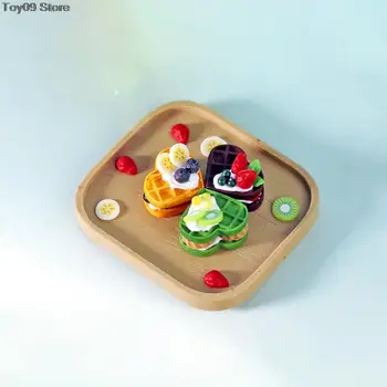Новая мини-еда из 1 шт. Шоколад Сыр Матча Десерт Игрушки для кукол Аксессуары Миниатюрные предметы, подходящие для кухонных украшений Кукольного домика