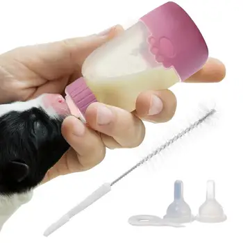 Бутылочки для кормления котят 100 мл Кормушка для щенячьего молока Кормушка для котенка Пищевая Кормушка для котенка Удобная для новорожденных