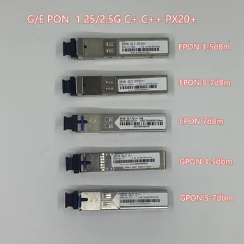 Epon GPON SC OLT Оптический приемопередатчик PX20+PX20++ Px20+++ C + C++ SFPOLT1.25G 1490/1310 нм 3-7 дБм Sc Olt Ftth Модуль решения Voor