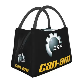 Утепленная сумка для ланча с логотипом Can Am BRP ATV для работы, офисный водонепроницаемый термос-холодильник, женская коробка для Бенто