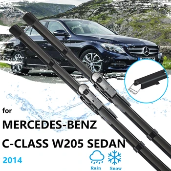 Для Mercedes-Benz C-Class W205 2014 Седан Щетки Передних Стеклоочистителей Резиновые Щетки Для Чистки Лобового Стекла Автомобильные Аксессуары