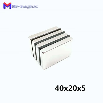 50шт 40x20x5 мм Супер сильный неодимовый магнит neo 40x20x5, неодимовый магнит 40*20*5 мм, магниты 40 мм x 20 мм x 5 мм 40 мм x 20 мм x 5 мм