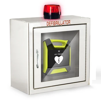 XFT Коробка Для Инструментов Неотложной Медицинской Помощи Из Нержавеющей Стали Водонепроницаемая Настенная Аптечка Первой Помощи Видео Шкаф AED