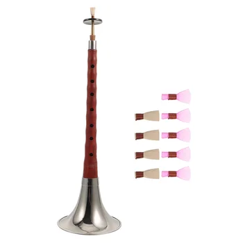 Высококачественный китайский инструмент для начинающих A C D Key Suona Suona Instrument из розового дерева Этнический Духовой Музыкальный инструмент