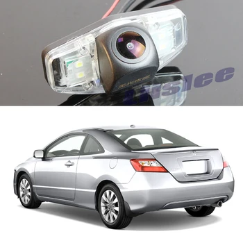Для Honda Civic 2006 ~ 2012 Камера Заднего Вида Автомобиля Обратное Изображение MK8 4D Седан AMG Ночной Вид AHD CCD Водонепроницаемый 1080 720 Сзади