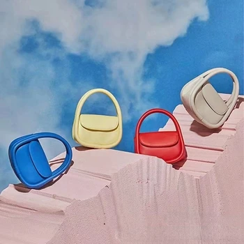2024 Новых элегантных сумок, дизайнерских повседневных переносных сумок через плечо от женского меньшинства, Корейских простых универсальных Bolsos Mujer