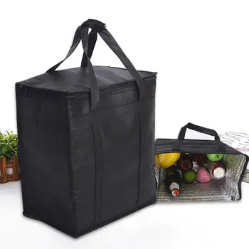 Портативная термоизолированная сумка для ланча, складная сумка для пикника, сумка-холодильник, пакет со льдом