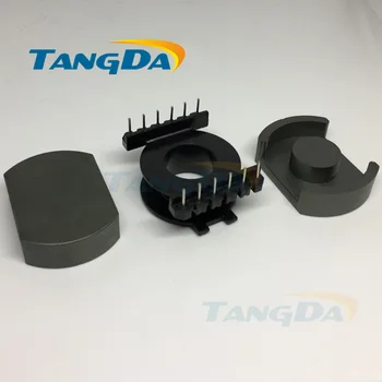Tangda POT POT4020 Тип 6 + 6 контактов 12P Катушечный магнитный сердечник + каркасный ферритовый корпус силового трансформатора PC40 AG