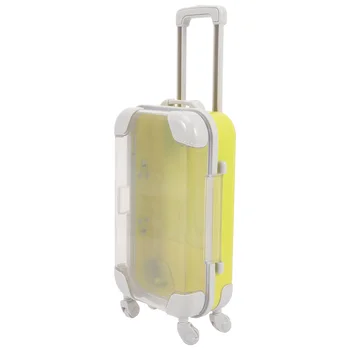 Мини-чемодан, игрушечный чемодан на колесиках, мини-коробка для багажа, миниатюрный футляр