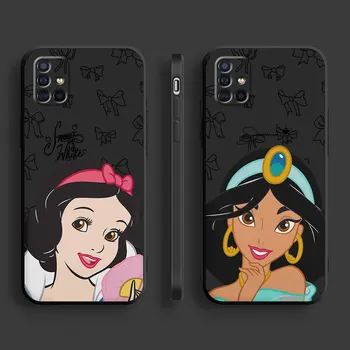 Чехол для телефона Disney Princess Art для Samsung Galaxy A24 A10 A50 A03s A04s A03 Core A04 A70 A54 A34 A02s A40 A02 A01 A20e