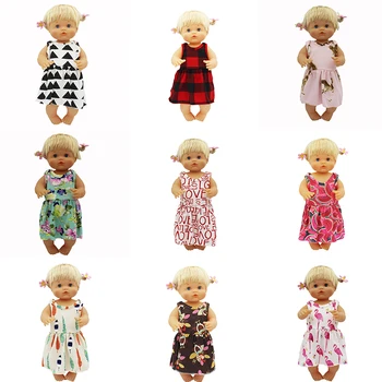 Новое Модное платье, кукольная Одежда, размер 42 см, Кукла Nenuco, Аксессуары для куклы Nenuco su Hermanita