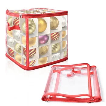 Прочный Износостойкий Органайзер для рождественских шаров большой емкости, практичный ящик для хранения игрушек, органайзер для хранения разделитель