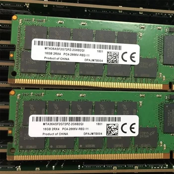 1 шт. Для MT RAM 16 ГБ 16G 2RX4 DDR4 2666 PC4-2666V-RB2 MTA36ASF2G72PZ-2G6B Серверная Память Быстрая Доставка Высокое Качество