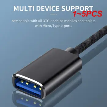 1-5 Шт. в 1 USB 3.0 OTG Адаптер Type C Micro USB к USB 3.0 Кабель-адаптер OTG Конвертер для Геймпада Флэш-диск Type-C OTG USB