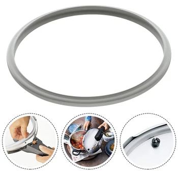 Уплотнительное кольцо для скороварки, уплотнительное кольцо из силиконовой резины, замена прокладок для приготовления пищи, алюминиевая скороварка Универсальная 18-32 см