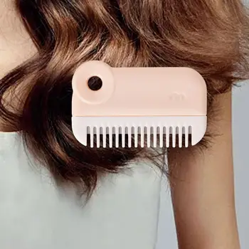 Гребень для стрижки волос, Двусторонняя Расческа для домашнего использования, Прочный Портативный Мини-Триммер для женщин и девочек, Парикмахерский инструмент для стрижки